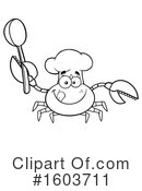 Crab Clipart #1603711 by Hit Toon