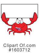 Crab Clipart #1603712 by Hit Toon
