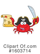 Crab Clipart #1603714 by Hit Toon