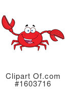 Crab Clipart #1603716 by Hit Toon