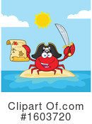 Crab Clipart #1603720 by Hit Toon
