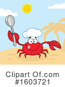 Crab Clipart #1603721 by Hit Toon