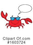 Crab Clipart #1603724 by Hit Toon