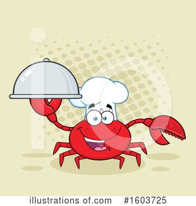 Royalty-Free (RF) Crab Clipart Illustration by Hit Toon - Stock Sample #1603725
