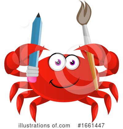 Royalty-Free (RF) Crab Clipart Illustration by Morphart Creations - Stock Sample #1661447