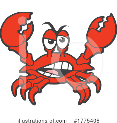 Royalty-Free (RF) Crab Clipart Illustration by Johnny Sajem - Stock Sample #1775406