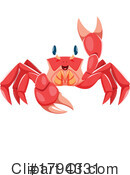 Crab Clipart #1794331 by Vector Tradition SM