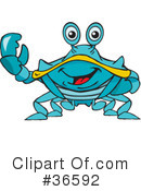 Crab Clipart #36592 by Dennis Holmes Designs