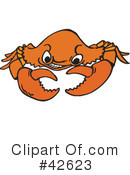 Crab Clipart #42623 by Dennis Holmes Designs