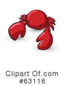Crab Clipart #63116 by Leo Blanchette
