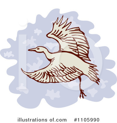Royalty-Free (RF) Crane Clipart Illustration by patrimonio - Stock Sample #1105990