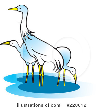 Royalty-Free (RF) Crane Clipart Illustration by Lal Perera - Stock Sample #228012