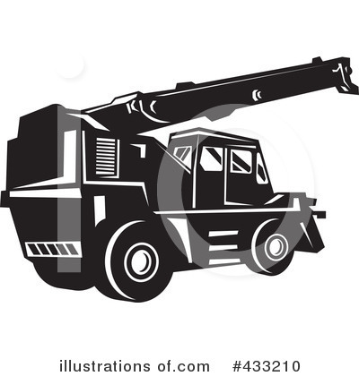 Royalty-Free (RF) Crane Clipart Illustration by patrimonio - Stock Sample #433210