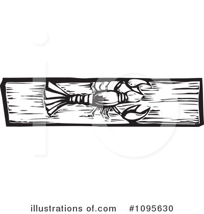 Royalty-Free (RF) Crawdad Clipart Illustration by xunantunich - Stock Sample #1095630
