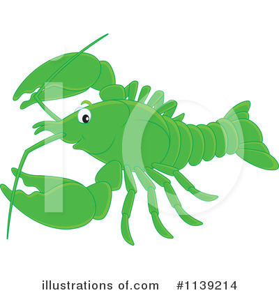 Lobster Clipart #1139214 by Alex Bannykh