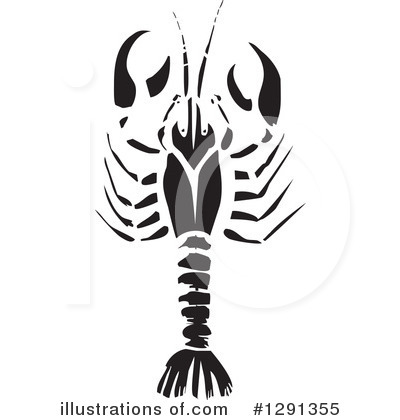 Crayfish Clipart #1291355 by xunantunich