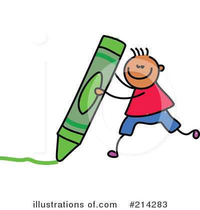 Royalty-Free (RF) Crayon Clipart Illustration by Prawny - Stock Sample #214283
