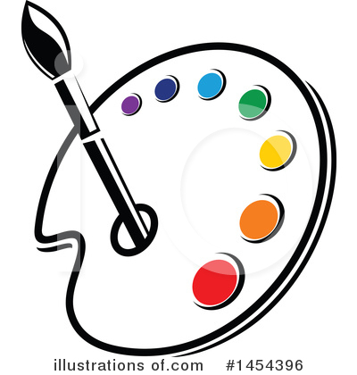 Paintbrush Clipart #1454396 by Vector Tradition SM