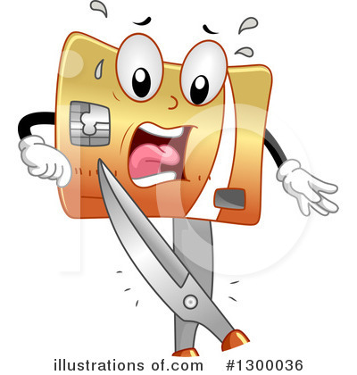 Royalty-Free (RF) Credit Card Clipart Illustration by BNP Design Studio - Stock Sample #1300036