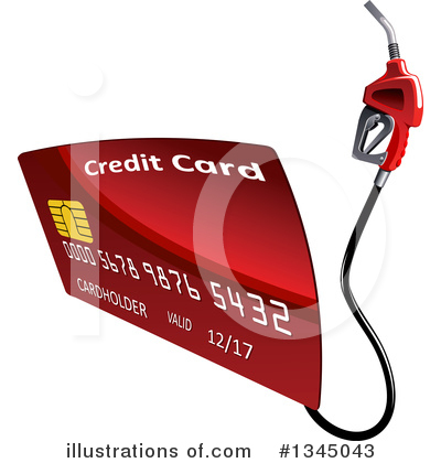 Royalty-Free (RF) Credit Card Clipart Illustration by Vector Tradition SM - Stock Sample #1345043