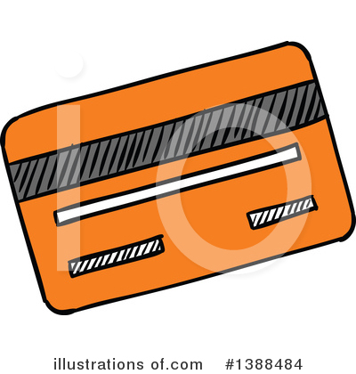 Credit Card Clipart #1388484 by Vector Tradition SM