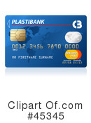 Credit Card Clipart #45345 by Oligo