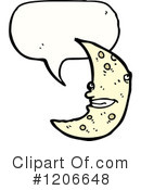 Crescent Moon Clipart #1206648 by lineartestpilot