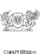 Crest Clipart #1716592 by AtStockIllustration