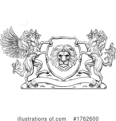 Pegasus Clipart #1762600 by AtStockIllustration
