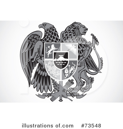 Royalty-Free (RF) Crest Clipart Illustration by BestVector - Stock Sample #73548