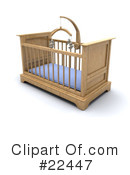 Crib Clipart #22447 by KJ Pargeter