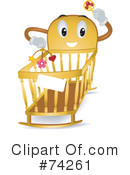 Crib Clipart #74261 by BNP Design Studio