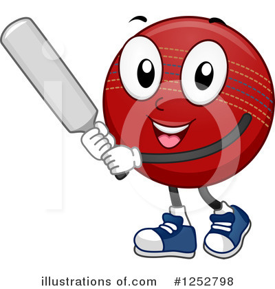 Cricket Ball Clipart #1252798 by BNP Design Studio