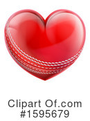 Cricket Ball Clipart #1595679 by AtStockIllustration