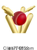 Cricket Ball Clipart #1774859 by AtStockIllustration
