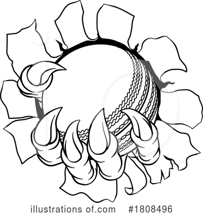 Royalty-Free (RF) Cricket Ball Clipart Illustration by AtStockIllustration - Stock Sample #1808496