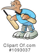 Cricket Clipart #1093037 by Lal Perera