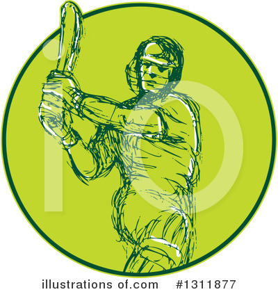 Royalty-Free (RF) Cricket Clipart Illustration by patrimonio - Stock Sample #1311877