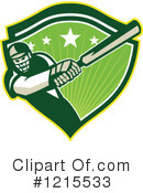 Cricket Player Clipart #1215533 by patrimonio