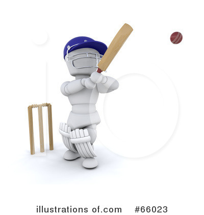 Cricketer Clipart #66023 by KJ Pargeter