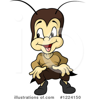 Royalty-Free (RF) Crickets Clipart Illustration by dero - Stock Sample #1224150