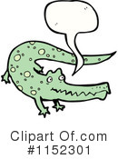 Crocodile Clipart #1152301 by lineartestpilot