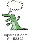 Crocodile Clipart #1152302 by lineartestpilot