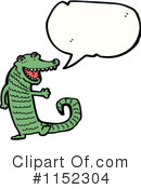 Crocodile Clipart #1152304 by lineartestpilot