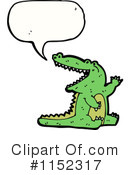 Crocodile Clipart #1152317 by lineartestpilot