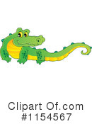 Crocodile Clipart #1154567 by visekart