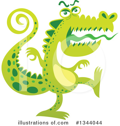 Crocodile Clipart #1344044 by Zooco