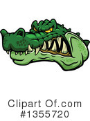 Crocodile Clipart #1355720 by Vector Tradition SM