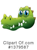 Crocodile Clipart #1379587 by Graphics RF