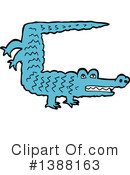 Crocodile Clipart #1388163 by lineartestpilot
